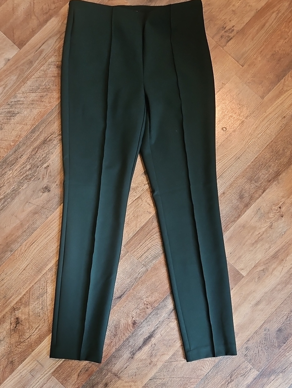 👖Rachel Zoe Dark Green Slim Leg Dress Pants